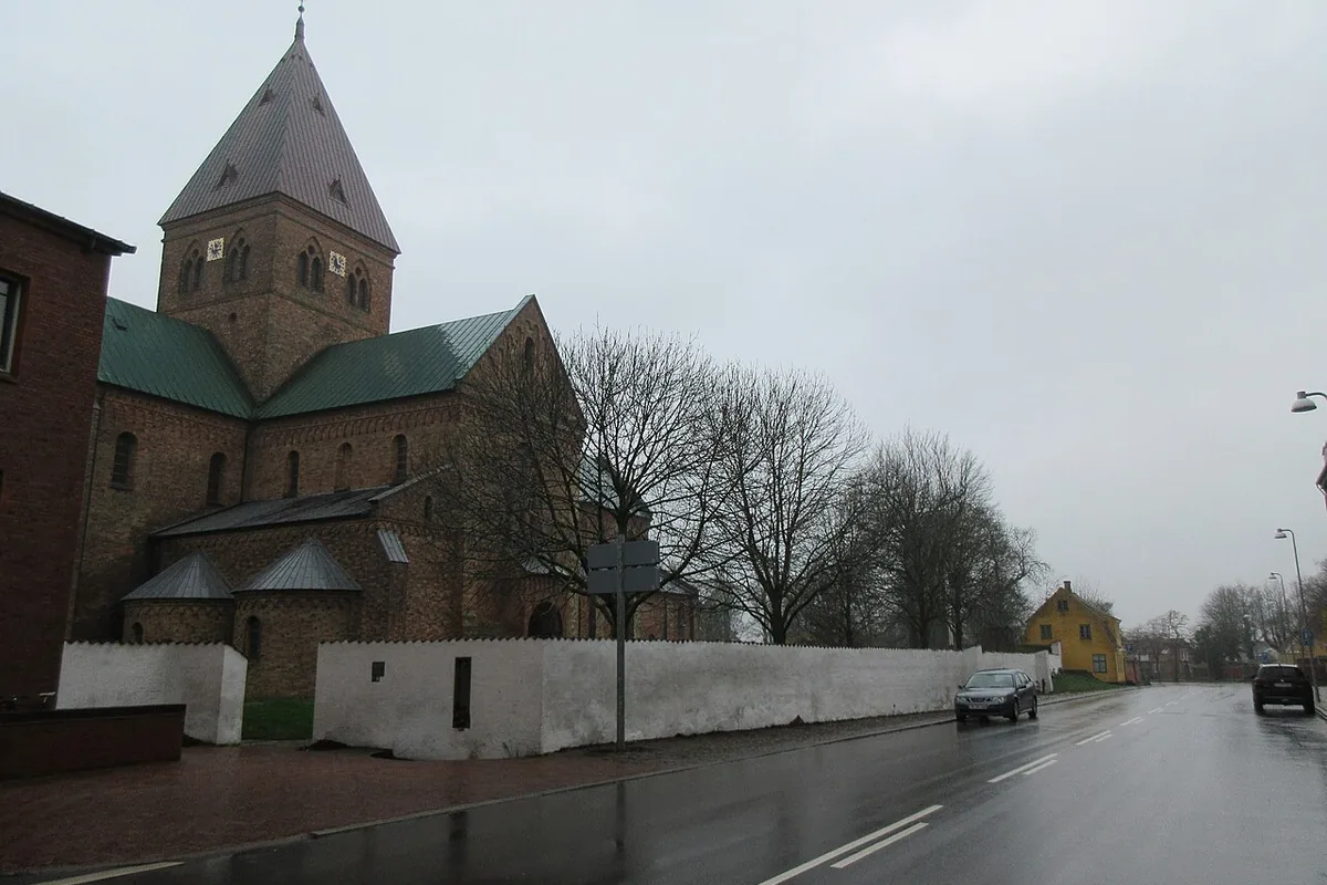 Sankt-Bendts-Kirche an der Sct. Bendtsgade in Ringsted